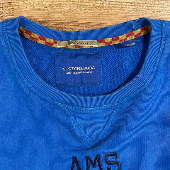 Scotch & Soda // Amsterdams Blauw logo crewneck - Picture 2 of 6